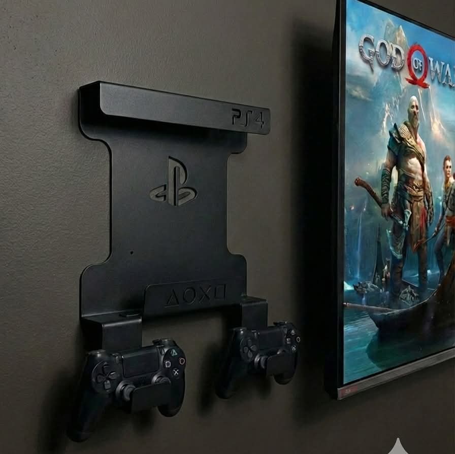 حامل الحائط حديدي لجهاز PlayStation 4 وأجهزة التحكم 🎮 - الصورة 5